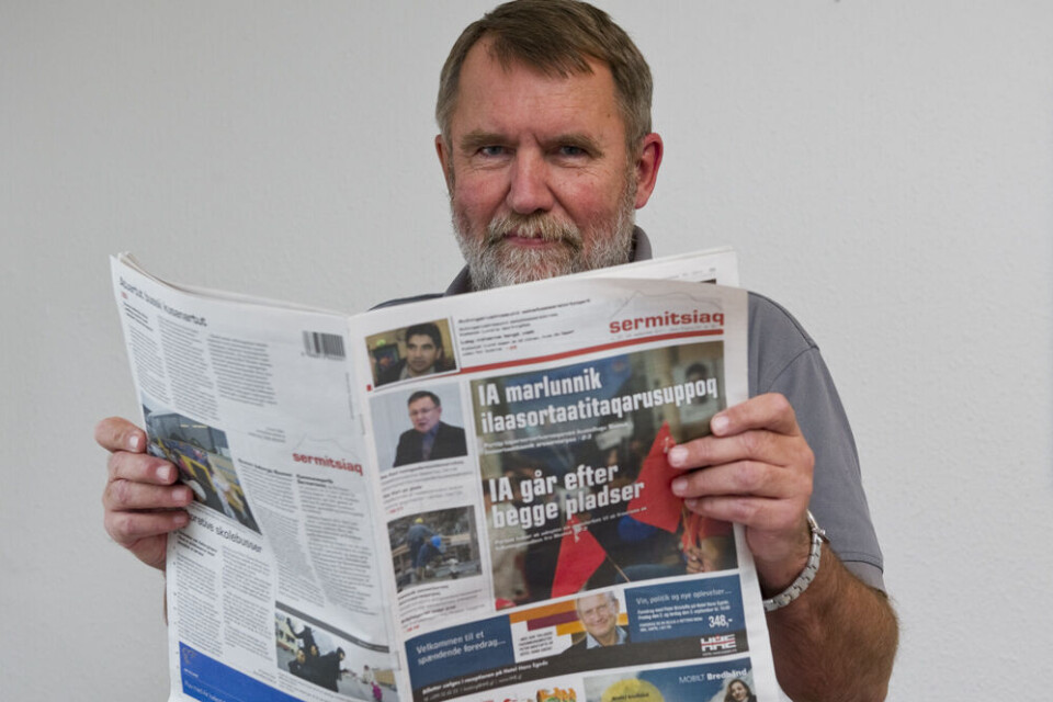 Sermitisaq og AG får fremover trykt avisen i Danmark, med farver på alle sider.