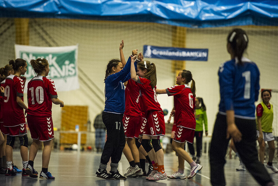 NÛK's piger vandt forpremiere til finalen over GSS. Foto: Leiff Josefsen