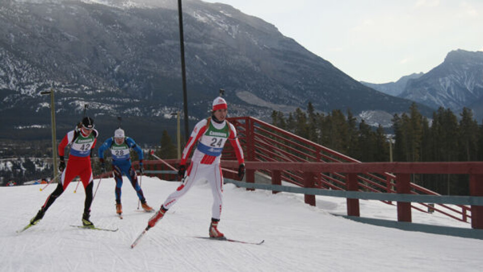 Aqqaluartaa Olsen Canadami Canmore-imi Junior VM-imi arpaffimmi.