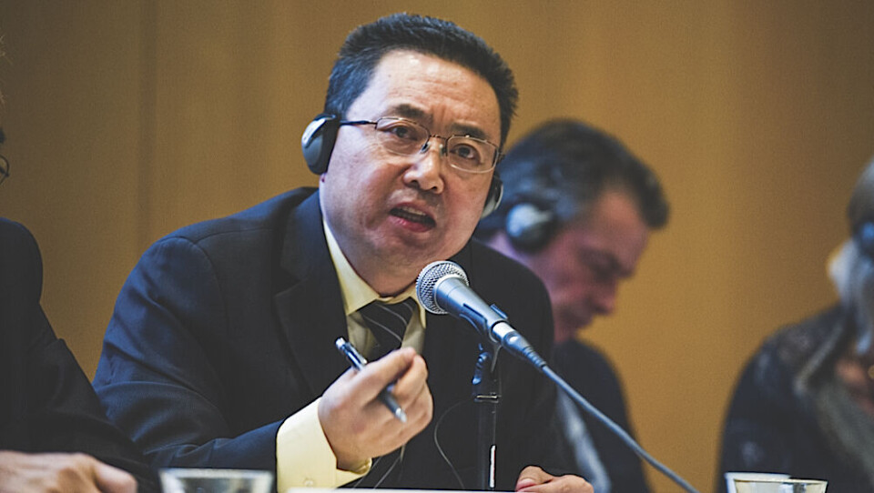 Xiaogang Hu: – En jernmine i Isuakasia vil for alvor placere Grønland på mineselskabernes verdenskort. Foto. Leiff Josefsen