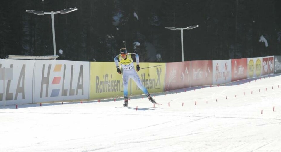 Sondre Slettemark fik 25.-plads i sin debut ved ungdoms-VM i skiskydning