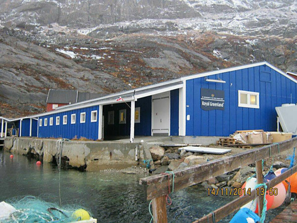 Royal Greenland, indhandlingsanlæg, Aappilattoq