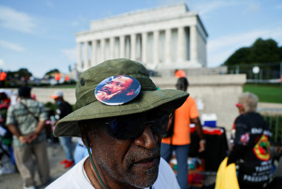 Lørdag blev 60-året for Martin Luther Kings 'I have a dream'-tale markeret i den amerikanske hovedstad, Washington D.C.