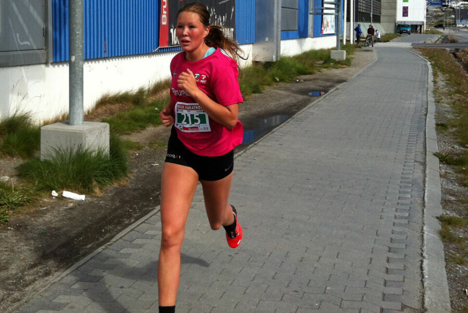 Nuuk Marathon 2014, Niviaq Berthelsen