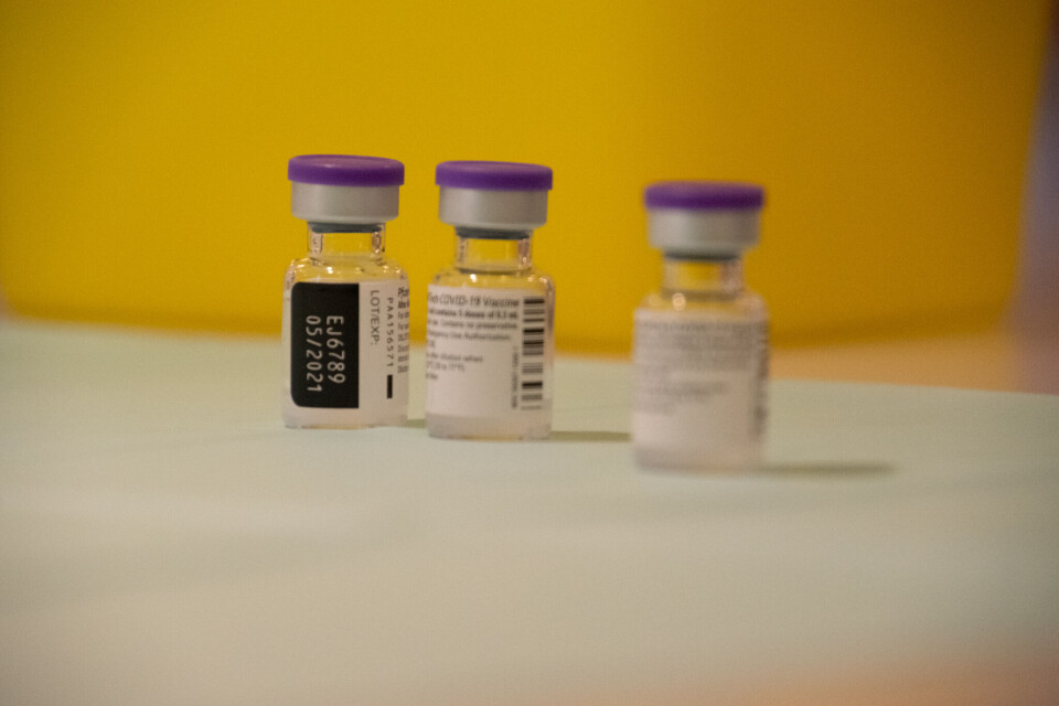 Vaccine fra Pfizer/BioNTech mod covid-19.