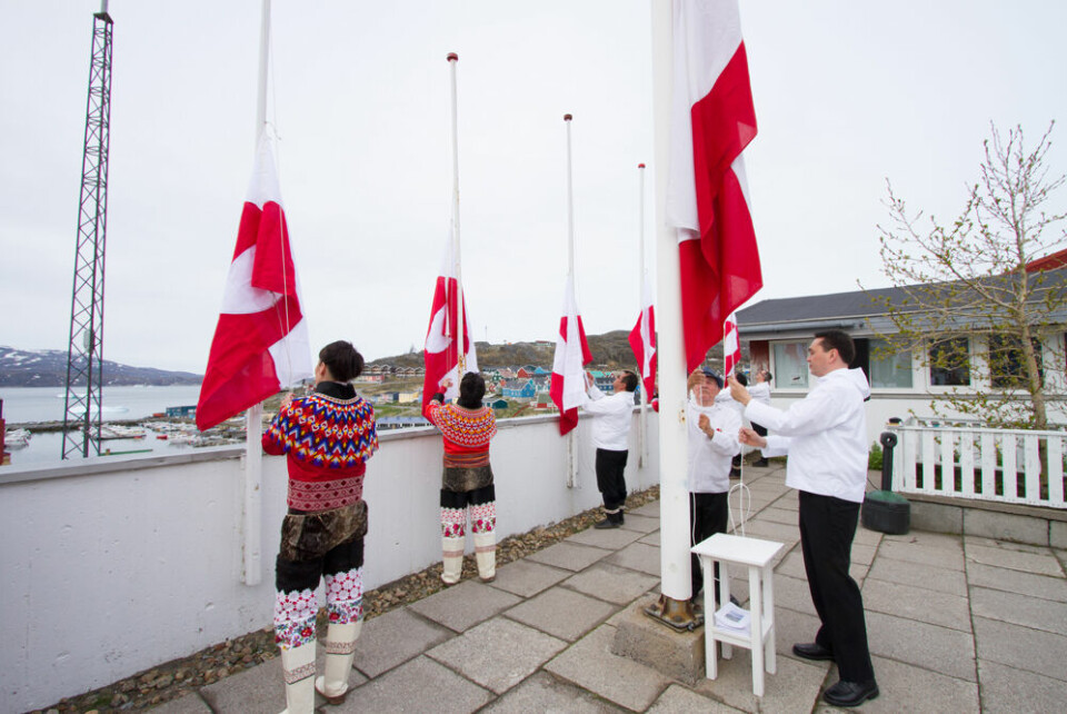 Nationaldag, Qaqortoq, Jørgen wæver Johansen, Hendrik Nielsen