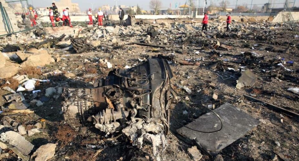 Iran påtager sig ansvar efter flystyrt - flere er anholdt