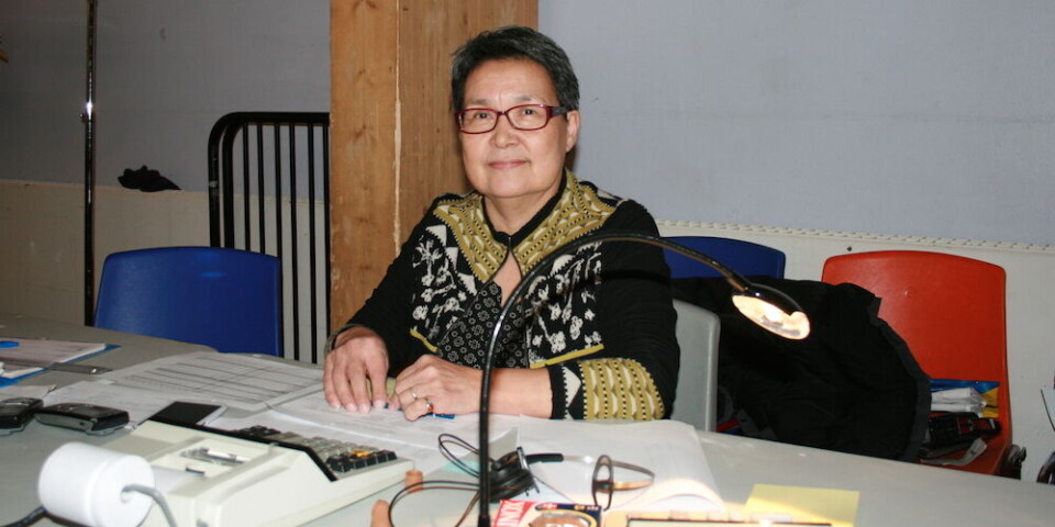 Valgleder i Ilulissat Salomine Villadsen