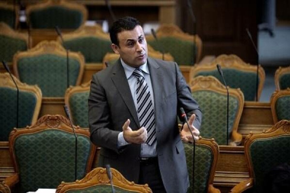 Den konservative Naser Khader vil hedde Niels, skriver Berlingske. Foto: Mikkel Khan Tariq, Polfoto