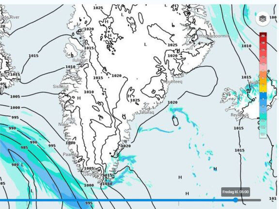 DMI opgraderer grønlandsk vejrtjeneste
