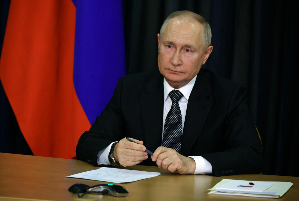 Ruslands præsident, Vladimir Putin, står på den rigtige side i krigen mellem Hamas og Israel, mener Hamas. (Arkivfoto).