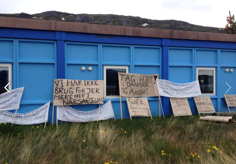 Gennem weekenden har anonyme folk givet deres uforbeholdne mening tilkende omkring de afskedigelser, der er foretaget på Hotel Narsarsuaq