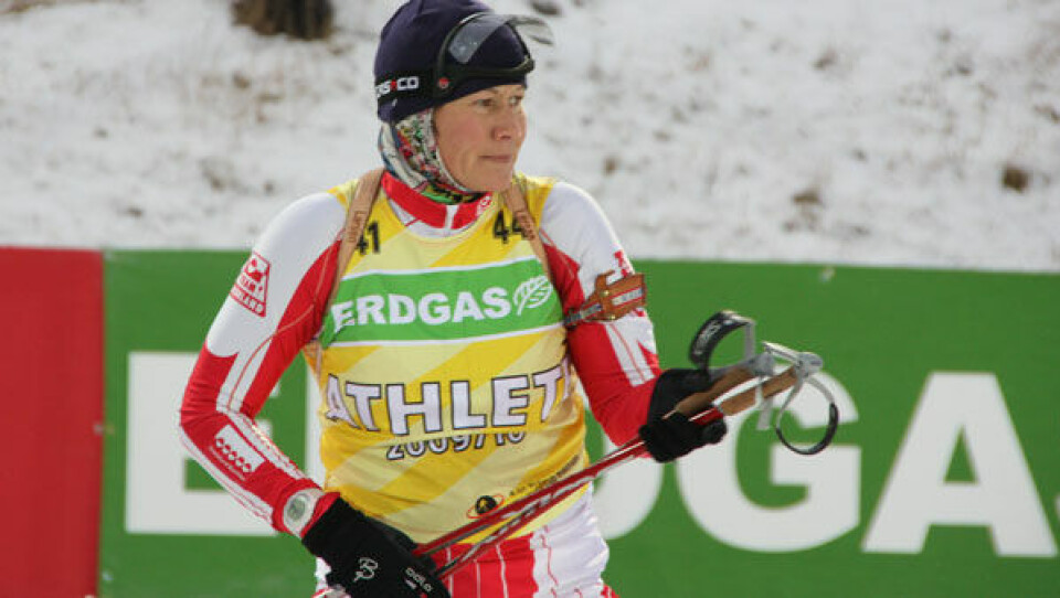 Uiloq Slettemark klarede ikke OL-kravet. Foto: Greenland Biathlon.