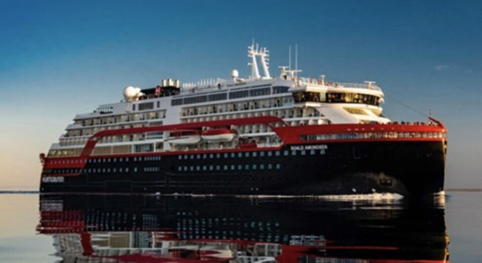 Hurtigruten-skib ramt af corona