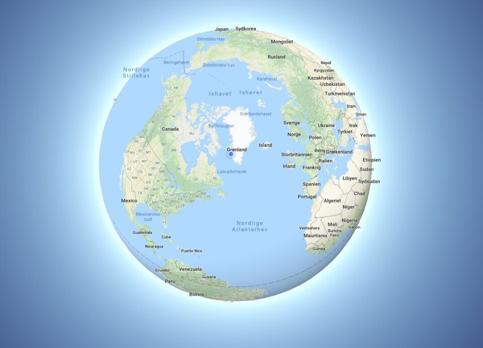 Google Maps gør Grønland ’mindre’