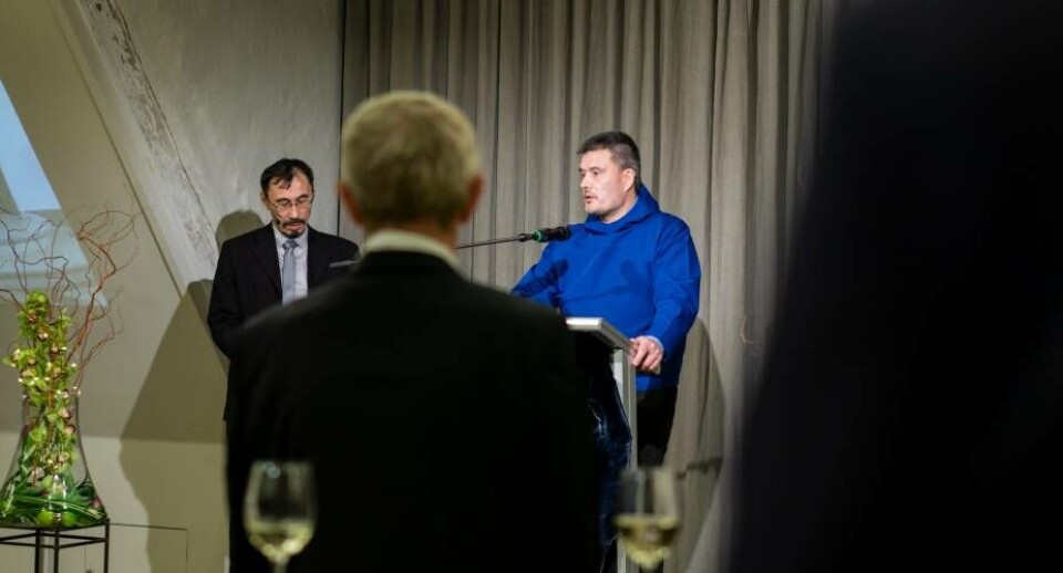 Nytårsreception: Kim gentog budskab til de unge