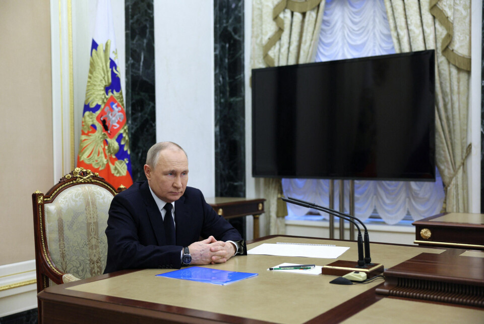 Ruslands præsident, Vladimir Putin, annoncerede lørdag, at landet vil placere taktiske atomvåben i Belarus. (Arkivfoto)