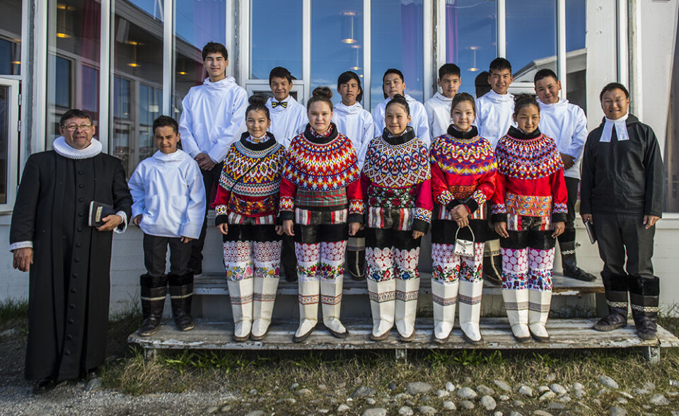 Konfirmation, Nuuk, Hans Egede Kirke, 280615