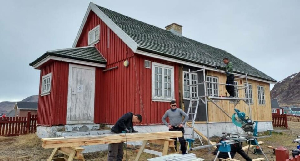 Historisk Narsaq-bygning får makeover