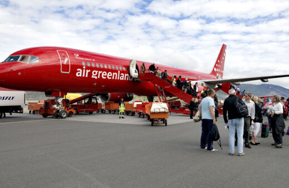 Overraskende servering: Løs boltskrue fundet i flymad