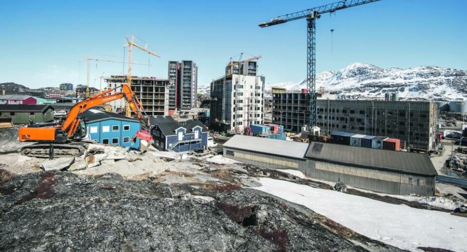 Boligbyggeri: Træ klæder Grønland