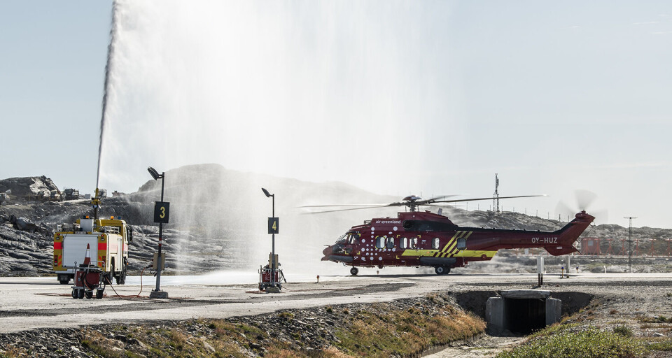 Video: Topmoderne SAR-helikopter er nået frem til Nuuk