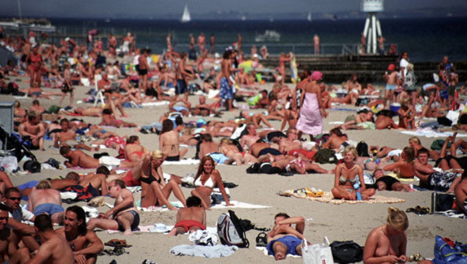 Bellevue strand ved Klampenborg. Foto: POLFOTO/MOTTLAU MICHAEL