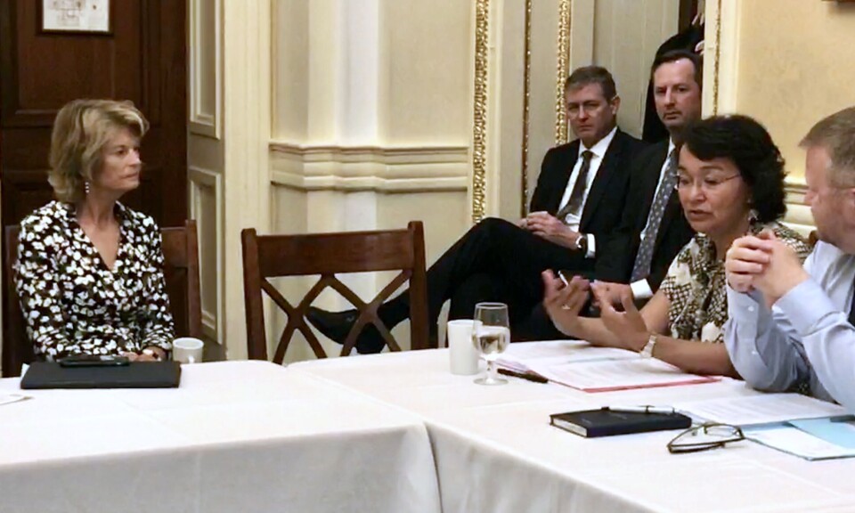 Ane Lone Bagger møder formand for Senatets ‘Arctic Caucus’ Lisa Murkowski fra Alaska