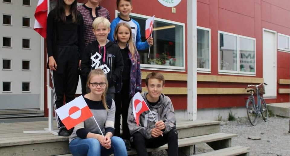 fylder ti år i dag, torsdag Nuuk Internationale Friskole
