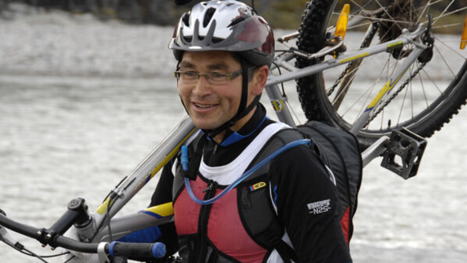 Jørgen Lund (billedet) fra Team Sava kunne sammen med sin holdkammerat Frederik Frederiksen tage den tredje sejr i Greenland Adventure Race. Foto: GAR