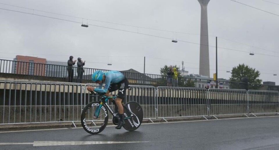 Danske Jakob Fuglsang kom i mål 70 sekunder efter dagens vinder. Samlet taber han på løbets første dag 42 sekunder til Froome.