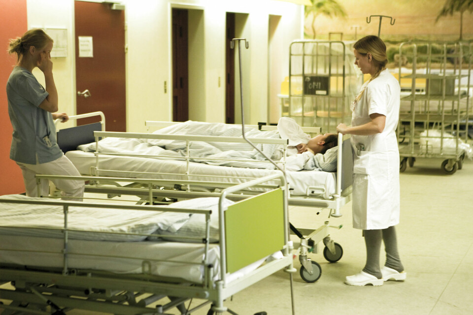 Antal patienter på intensiv falder trods rekordmange indlagte i Danmark