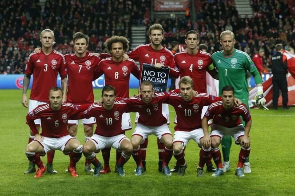 Danmark møder enten Ukraine, Bosnien-Hercegovina, Ungarn eller Sverige i playoff-kampene til europamesterskaberne