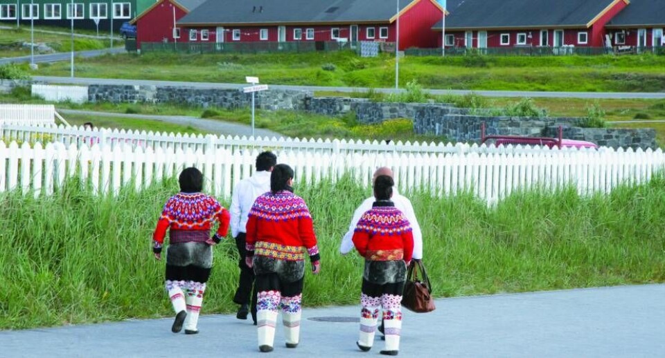 Video om inuitkvinder hitter Modelfoto