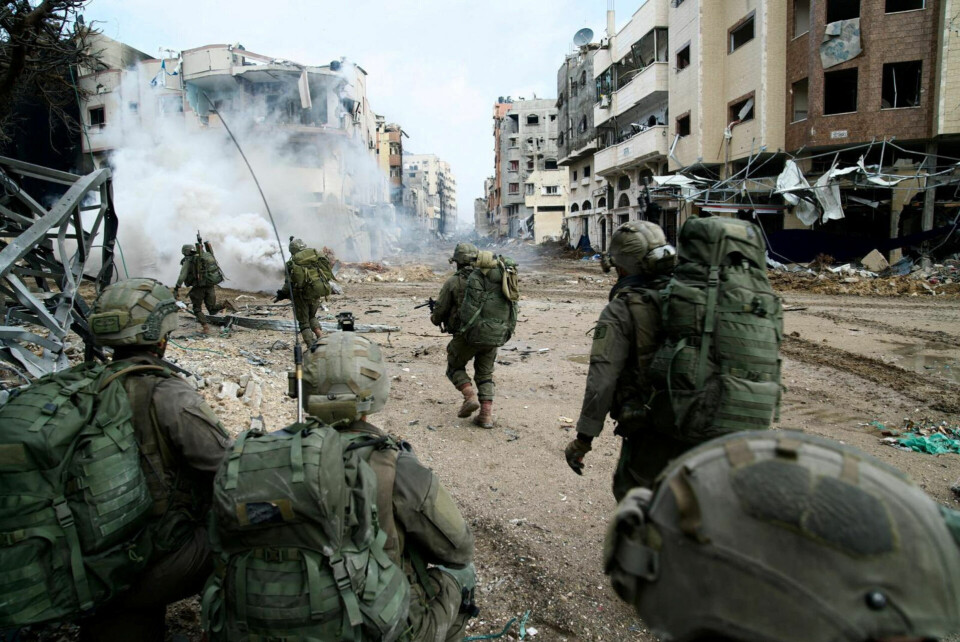 Israelske soldater under operation i Gaza. (Arkivfoto)