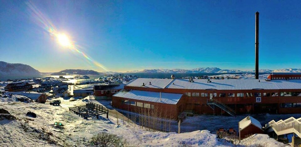 På billedet ses levnedsmiddelskolen Inuili