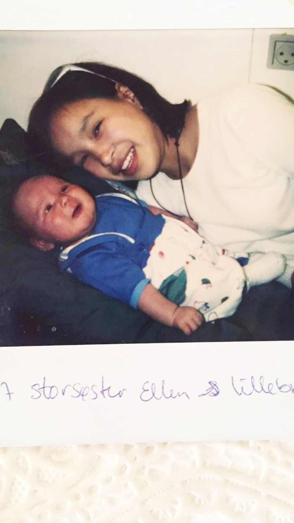 Som 12-årig fik Aviaaja en lillebror Kim Inuk Andersen.