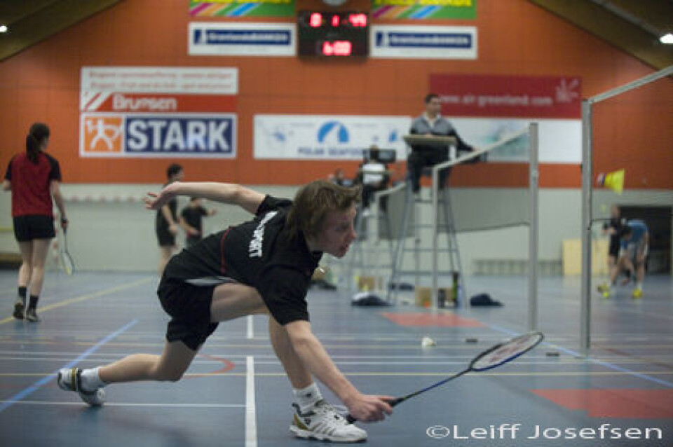 Badminton GM fik afviklet 100 kampe i løbet af den første dag.