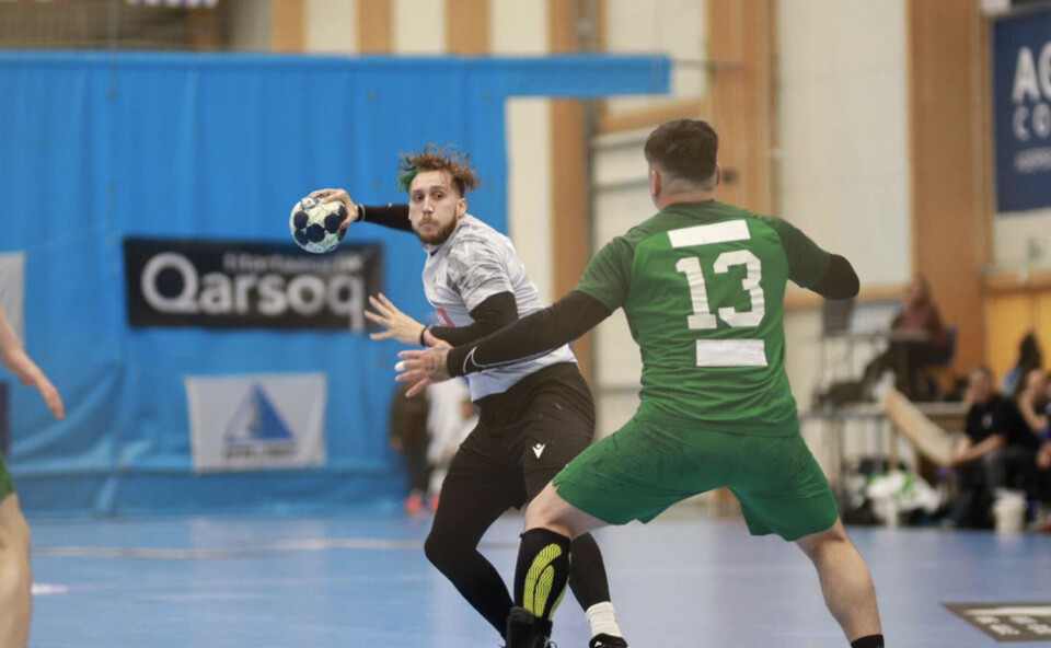 Argentiske Constantino Enrico Bagatolli spiller for Nagdlunguak ved GM i håndbold