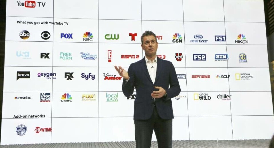 Videoportalen YouTube lancerer en tv-kanal, der blandt andet vil sende programmer fra ABC, Fox og NBC