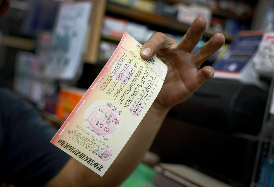 De seks rigtige tal blev tirsdag udtrukket for en heldig vinder i spillet Mega Millions i USA.