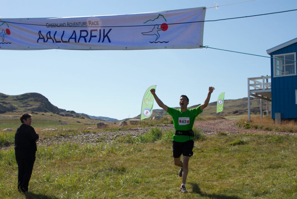 Arne Simonse, Qassiarsuk Marathon, Leif den Lykkeliges Maraton