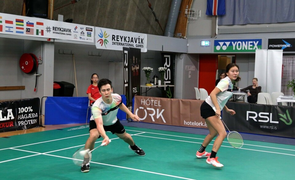 Badminton: Godt spil i islandsk turnering