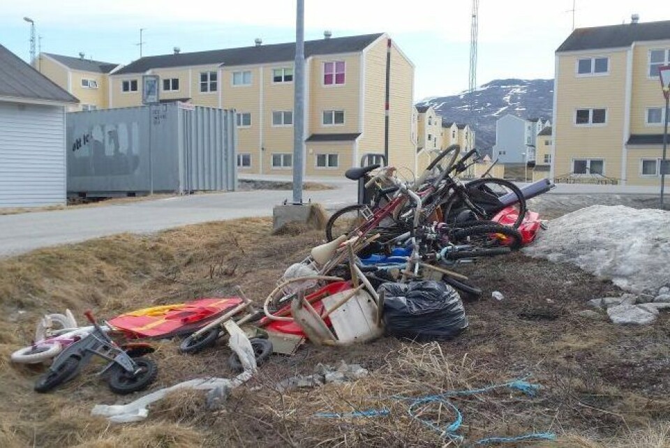 Er affaldet ikke sorteret på forhånd, kan det tage tid at fjerne det