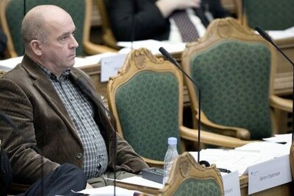 Søren Espersen mener ikke, at et eventuelt grønlandsk sprogkrav i Inatsisartut vil blive ført ud i livet. Foto: Polfoto/Jens Panduro.