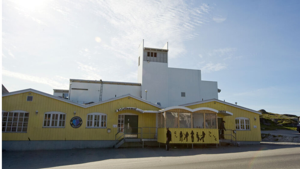 Nuummi imerniartarfiup Kristinemutip silataani angut tallimanngornermi unnuakkut illinnarsiummik sarfatortumik qunusaarivoq. Foto: Leiff Josefsen