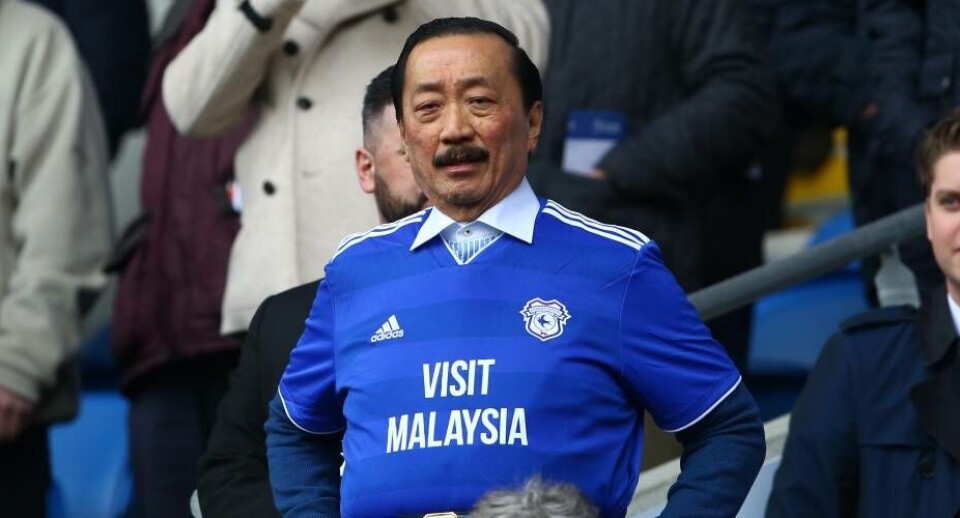 Rigmanden Vincent Tan ejer ud over luksushoteller også den engelske fodboldklub Cardiff City.