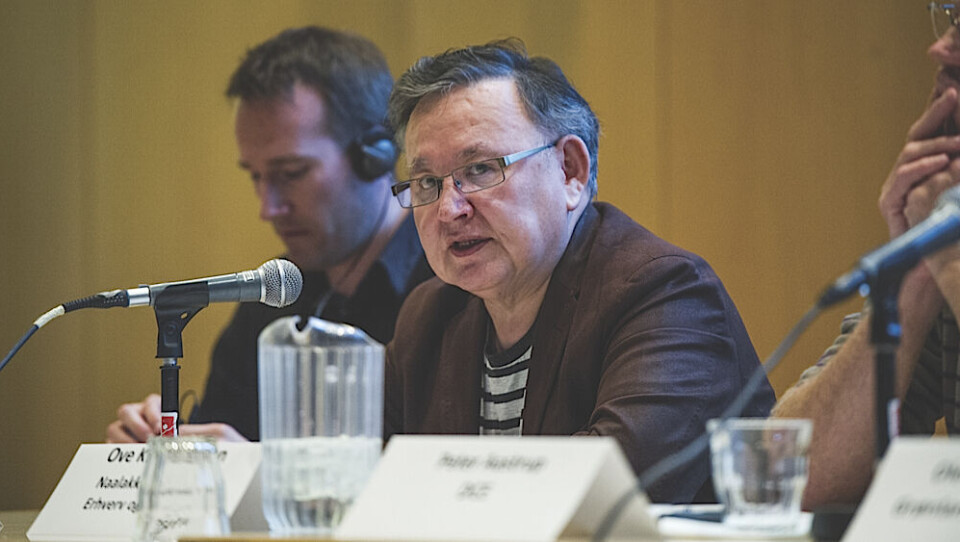 Ove Karl Berthelsen afviser kritik fra SIK og GA. Foto: Leiff Josefsen