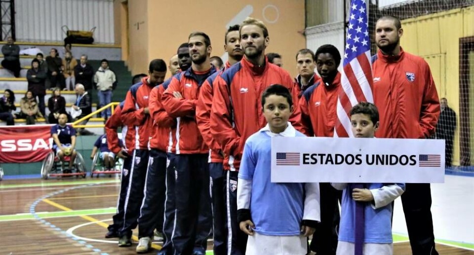 Arkivfoto af det amerikanske hold ved de Panamerikanske Mesterskaber i Uruguay i 2014.