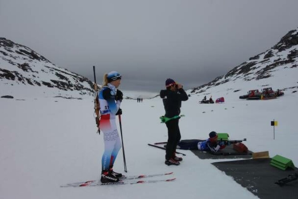 Ukaleq Slettemark har deltaget i en stribe internationale stævner herunder vinter-ol i denne sæson. I weekenden var hun til uofficielt gm i skiskydning ved Nuuk.